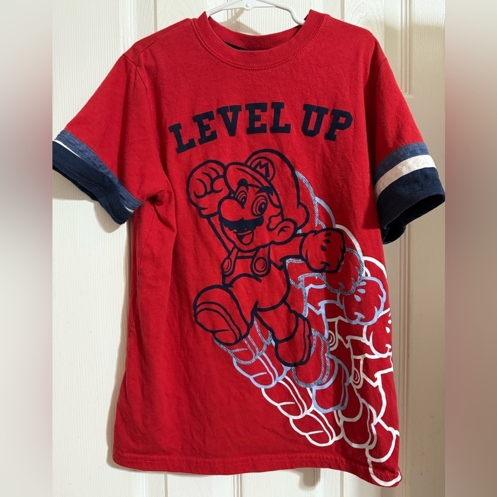 Super Mario Bros. Level Up Tee Shirt